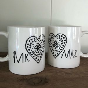 NATURAL LIFE Mr and Mrs Coffee Mugs